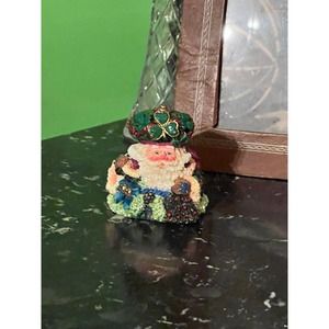 Celtic Santa Crinkle Claus Blarney Stone Santa Irish Santa Possible Dreams